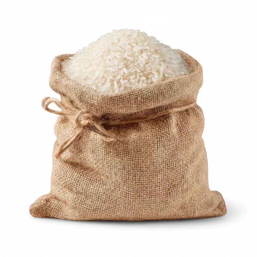 Premium White Rice (26kg) - 26 kg - One burlap sack of rice view 2