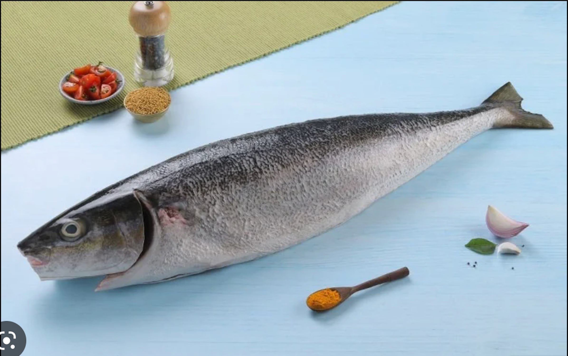 Marine Milk Fish/Poomeen(1kg-2kg)-Uncleaned - 1kg view 2