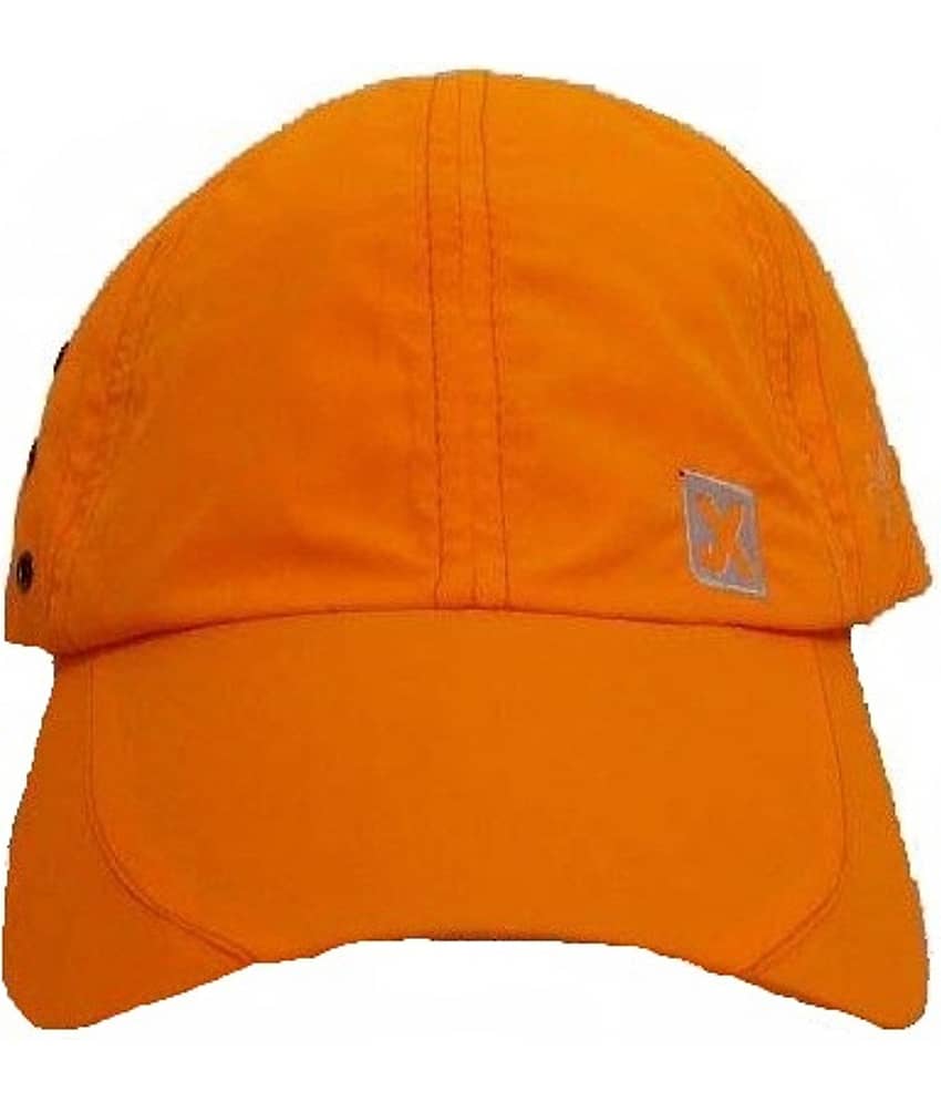 Bolax Pack of 1 Cotton Blend Men's Cap ( Orange ) view 2