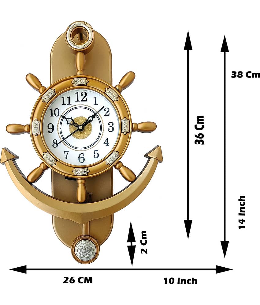 GrabBasket Assymetric Analog Wall Clock view 2