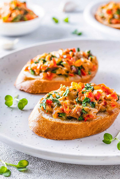 Chicken bruchetta