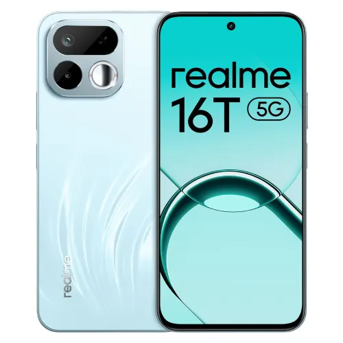 REALME 16 T 5G (Aurora Green, 8GB RAM, 128GB Storage)
