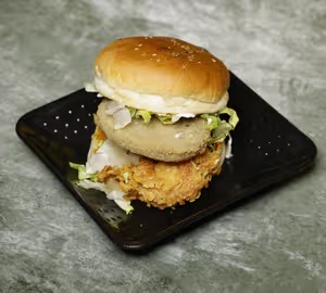 Chicken Tower Burger