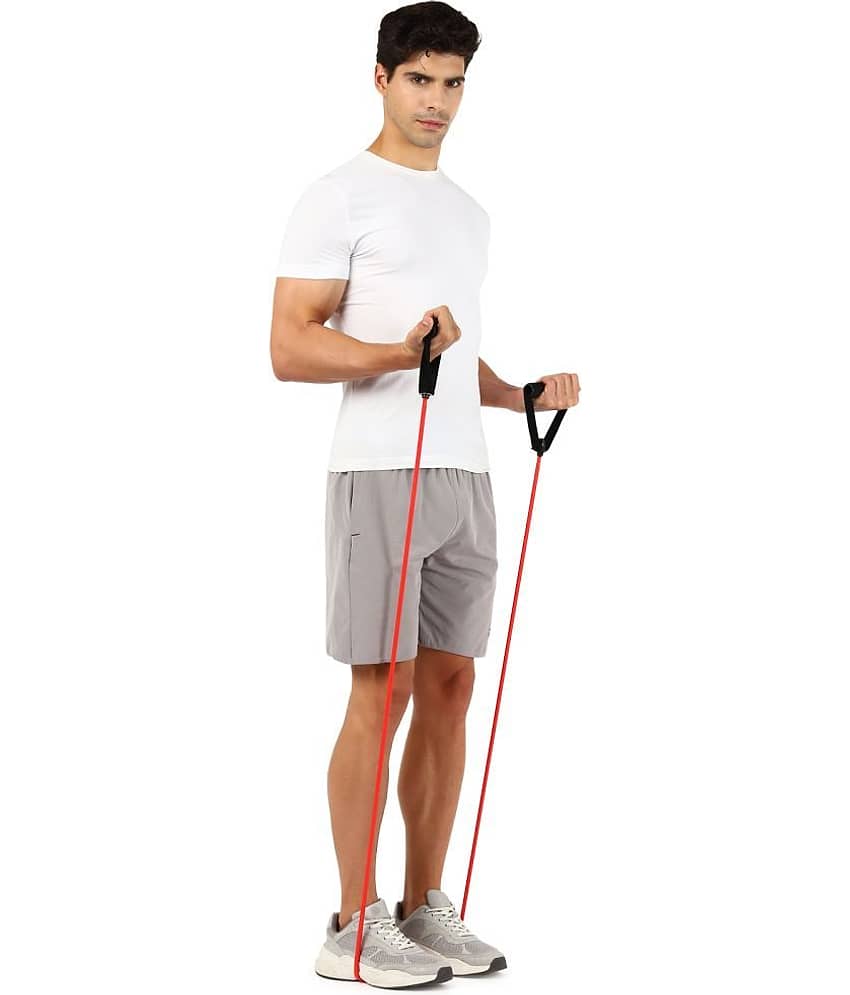 Fitness Resistance Toning Tube with Foam Handles, For Exercise & Stretching, Suitable in Home & Gym Workout - Multi Resistance (15 - 20 Kg) view 2