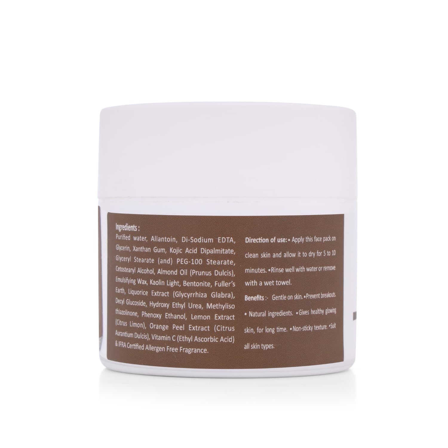 Dermease D-Tan Face Pack for Tan Removal & Glow view 2