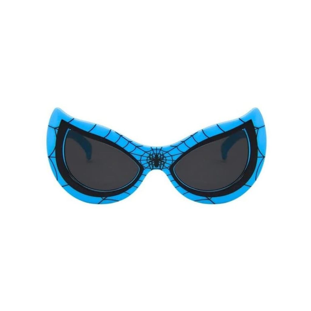 4Flaunt UV Protected Trending Latest & Stylish Spiderman Design Sunglasses For Kids | Age: 5+ Years (Sky Blue) view 2
