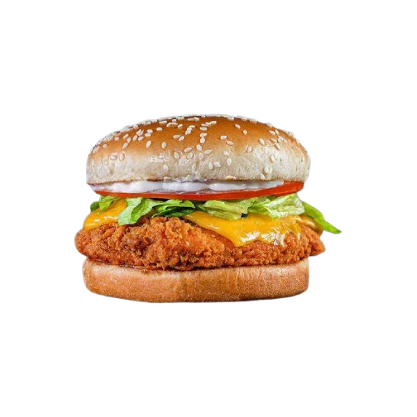 American Grilled Chicken Cheese Burger