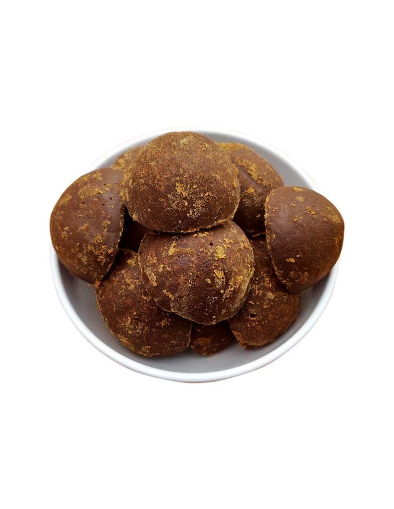 Natural Unrefined Jaggery Palm Sugar Bites - Healthy Sweetener view 2