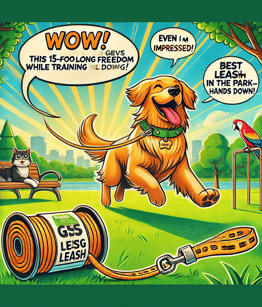 GNS PETS Green Leash ( Large ) view 2