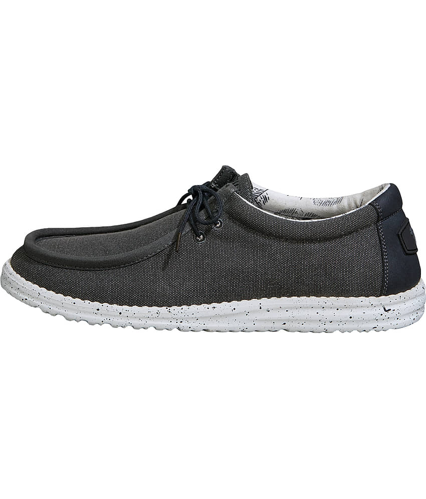 Neeman's Canvas Wanderers Sneakers Black Men's Sneakers view 2
