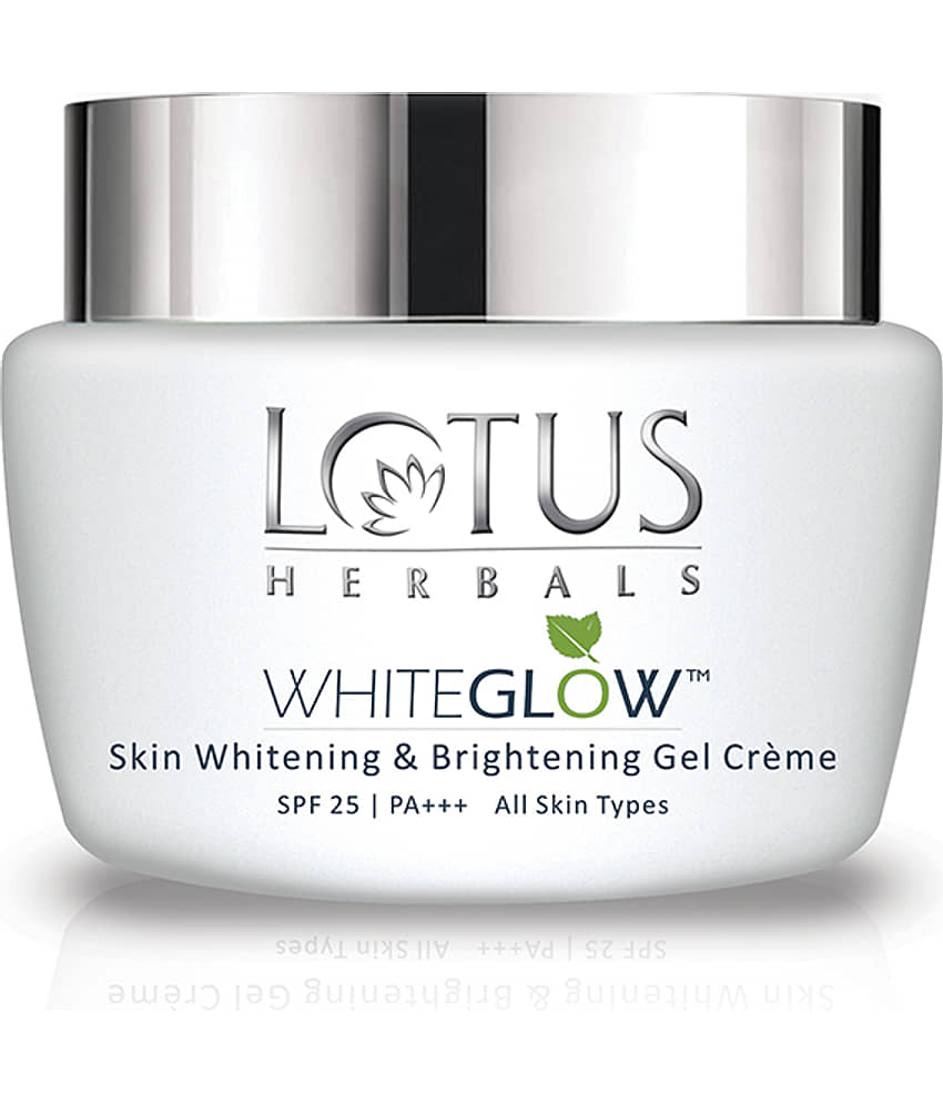 Lotus Herbals Whiteglow Skin Whitening & Brightening Gel Cream SPF 25 Pa +++, 40g (Pack of 1) view 2