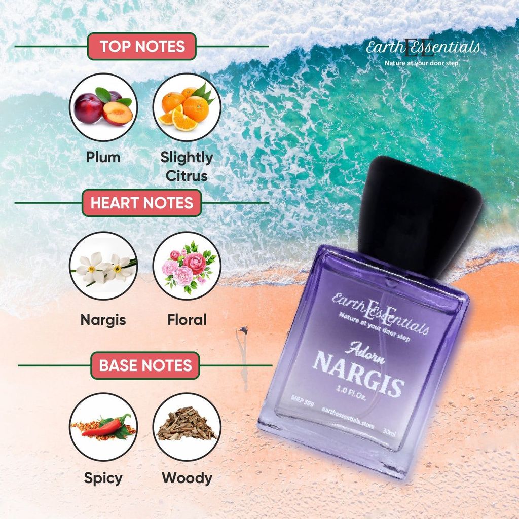 NARGIS Adorn Floral Perfume Eua de Perfum view 2
