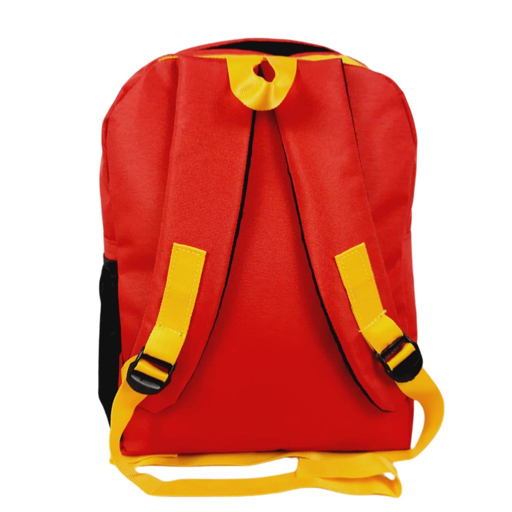School Bag and Backpack for Girls Boys/Casual Kids Polyester Printed Backpack Waterproof School Bag for Boys and Girls Storage Backpack Red view 2
