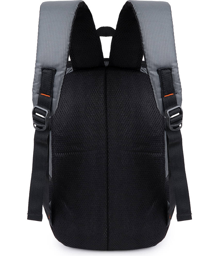 Da Tasche - Light Grey Polyester Backpack For Kids view 2