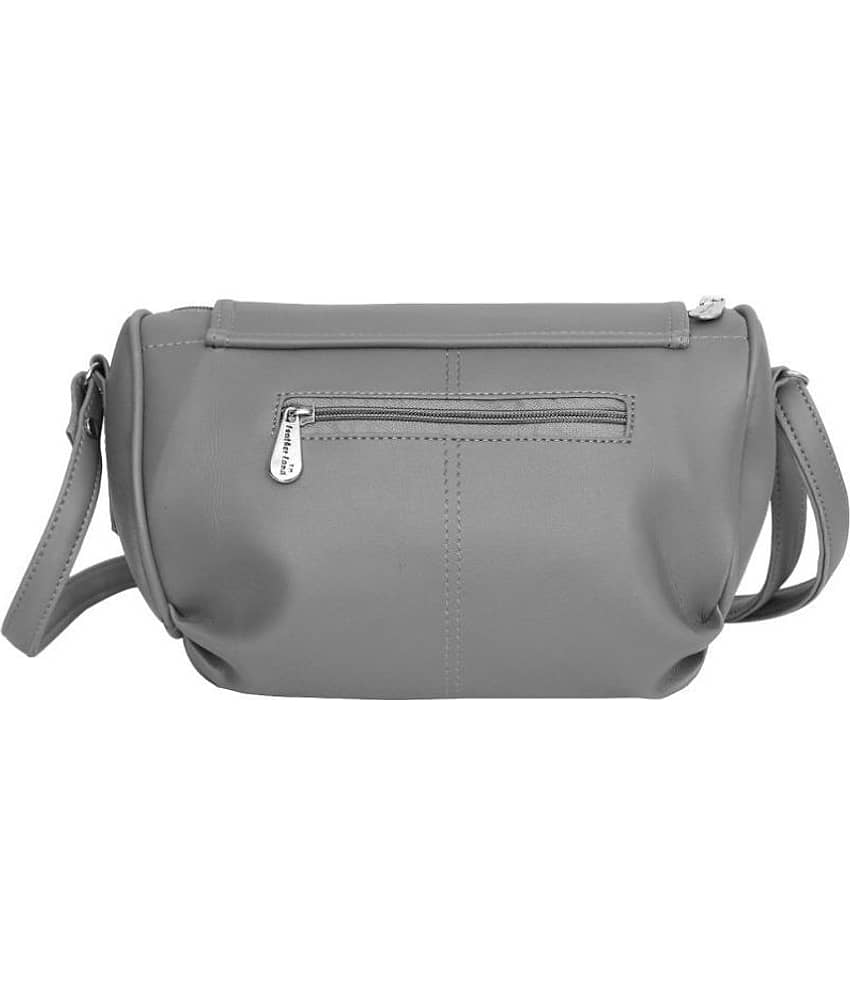 Leather Land Sling Bag P.U. Set of 1 ( Gray ) view 2