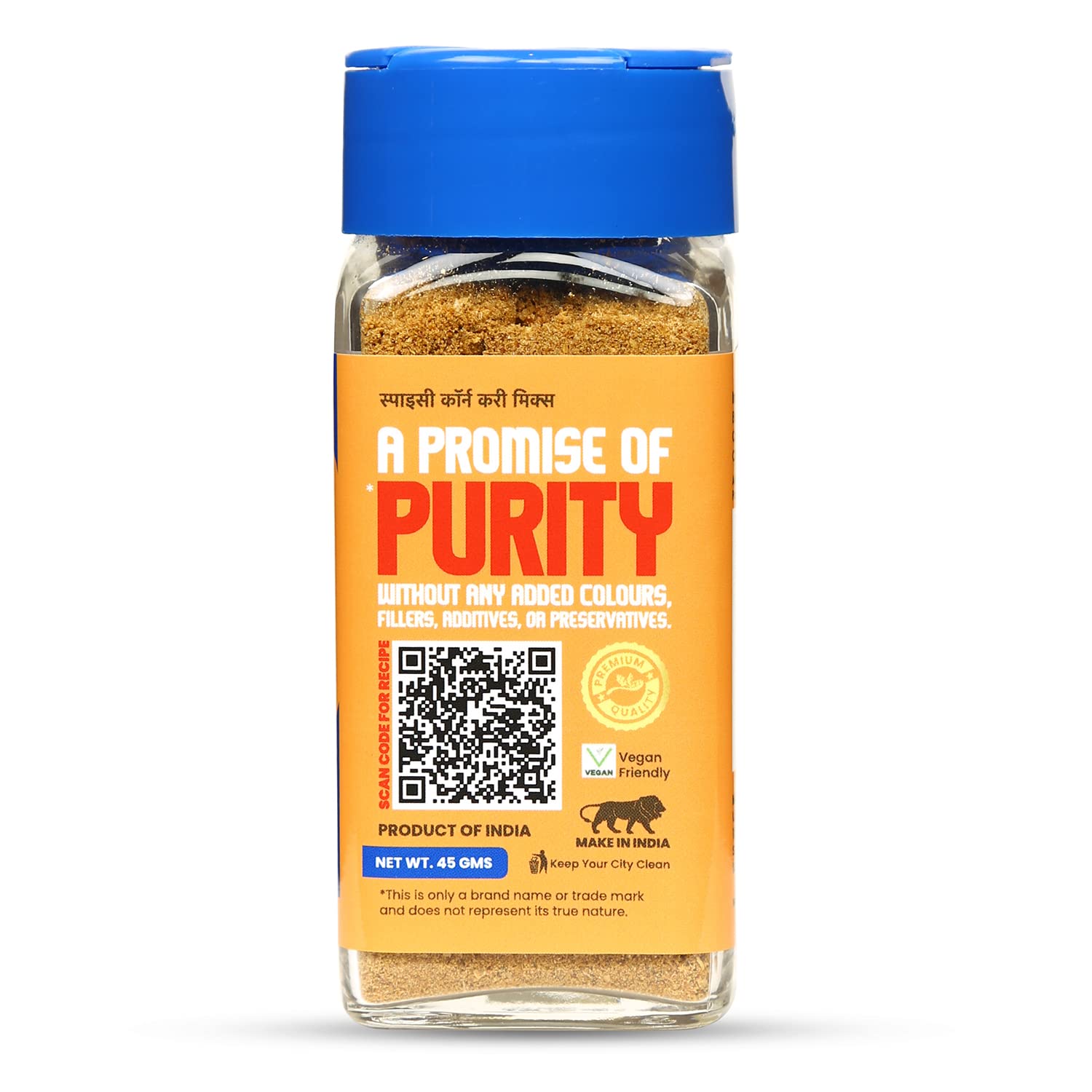 CRISTA Spicy Corn Curry Mix, 45 gm view 2