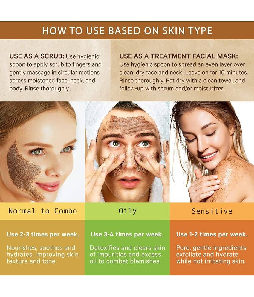 Phillauri Deep Cleansing Facial Scrub For Men & Women ( Pack of 1 ) view 2