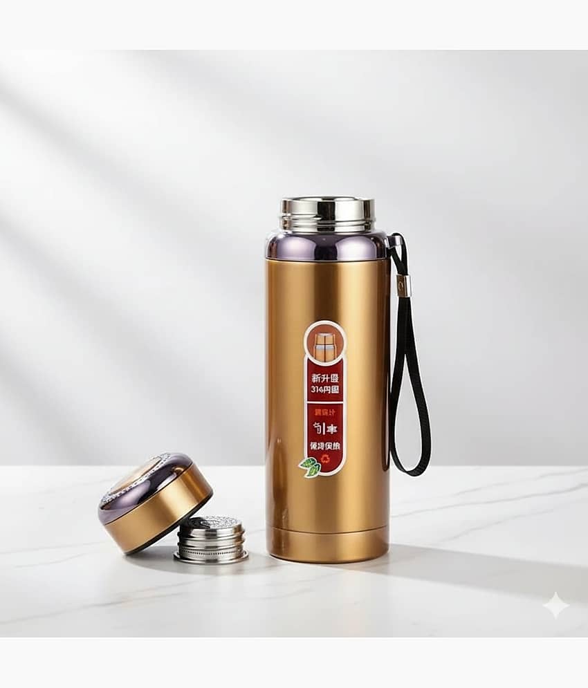 HINGOL HIGH VACUUM THEROMS BOTTLE Multicolour Steel Water Bottle 1000 mL ( Set of 1 ) view 2