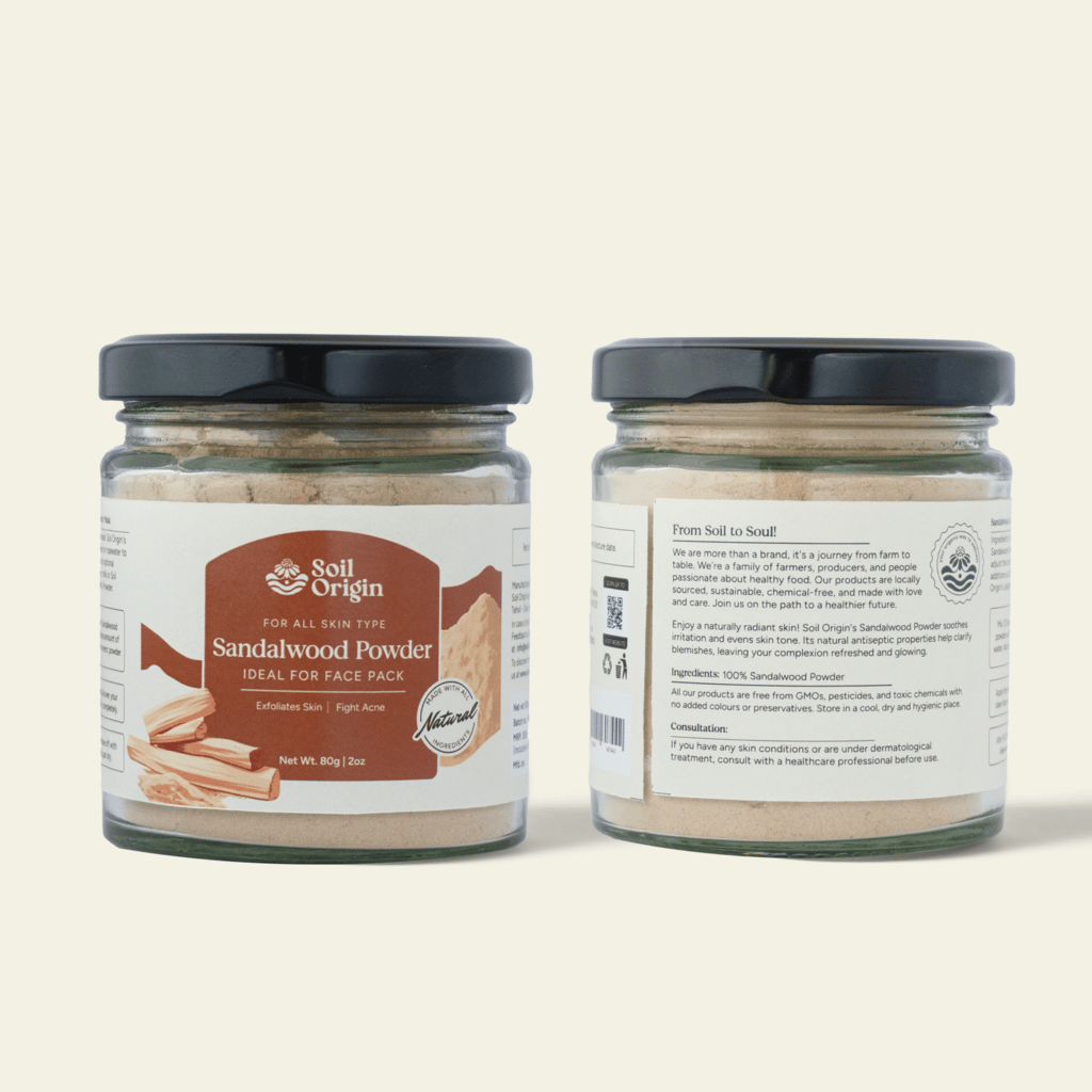 Natural Skincare Duo - Sandalwood Powder & Multani Mitti view 2