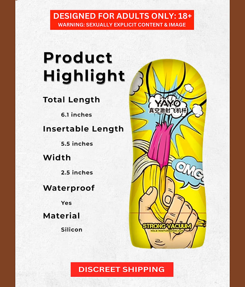 Masturbator with Realistic Feel- Blowjob Male Stroker Secret Masturbator For Men | Reusable and Best Quality & Smooth Silicone Material Secret Masturbator for Men view 2
