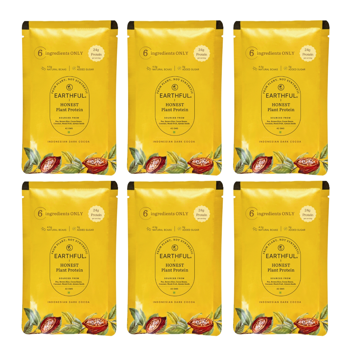 Earthful Honest Plant Protein-Indonesian Cocoa view 2