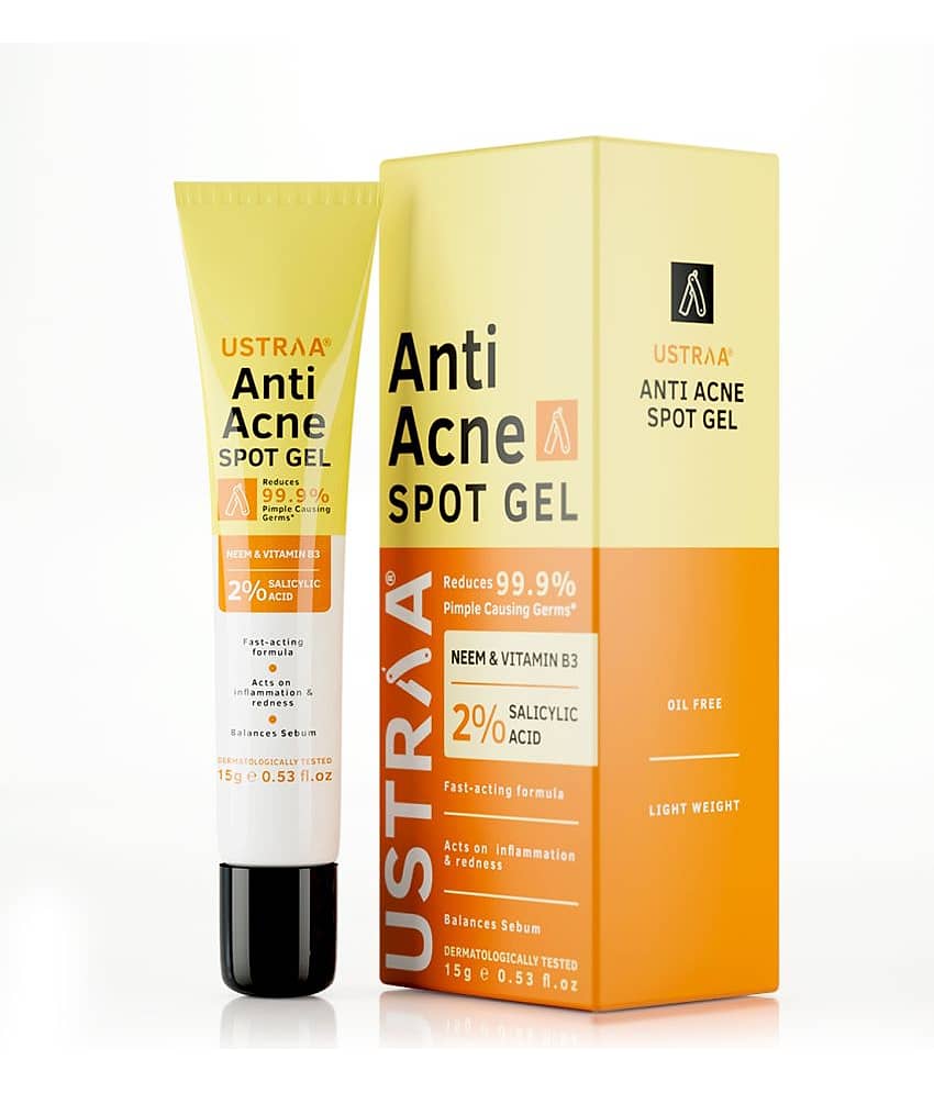 Ustraa Anti Acne Spot Gel - 15ml & Beard Growth Oil - 35 ml view 2