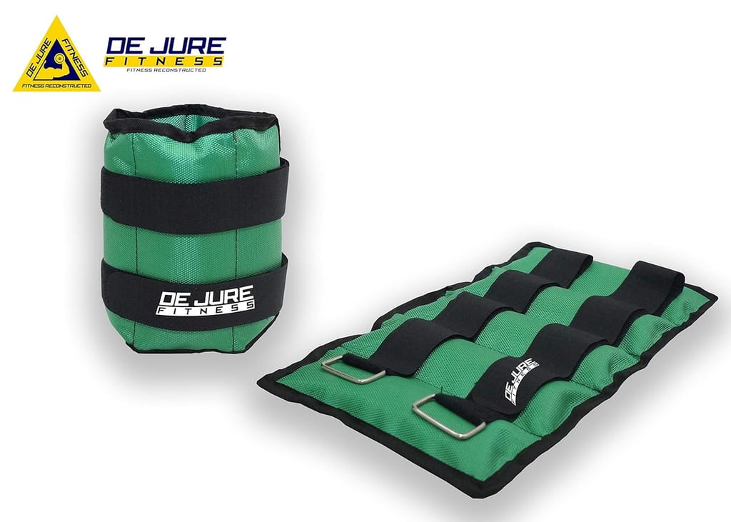 DE JURE FITNESS Ankle & Wrist Weight Set, Adjustable Strap view 2