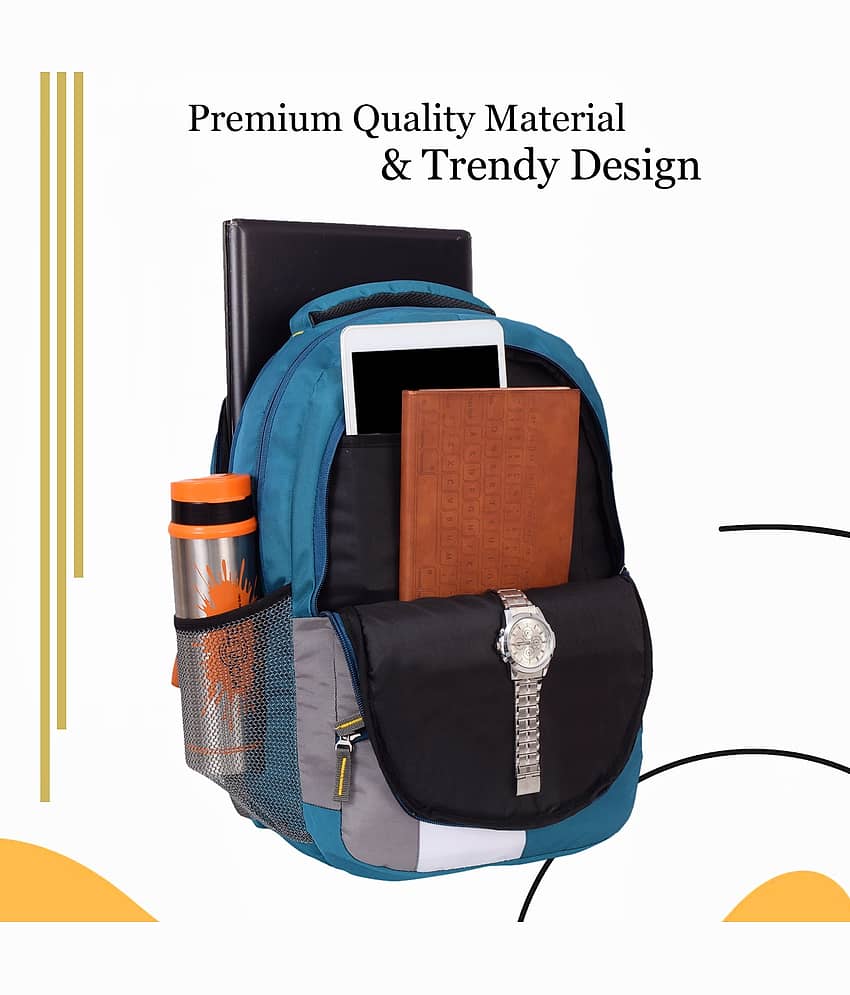 Kyros Multi Color Polyester Backpack ( 45 Ltrs ) view 2