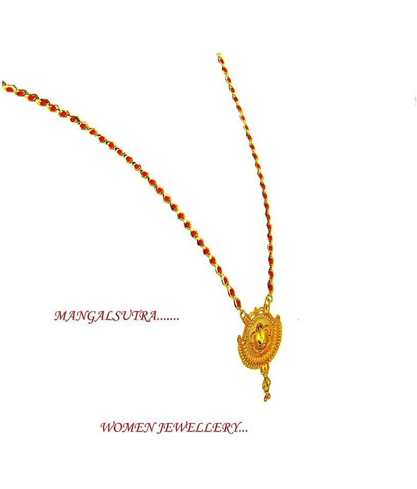 Shankhraj Mall Gold Plated Letest & Designer Mangalsutra For Women-100270 view 2