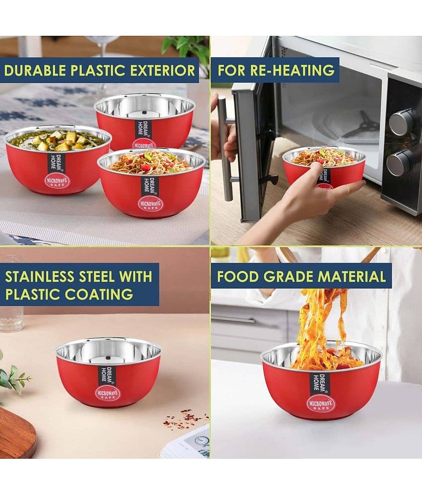 Kitcorner Steel Mixing Bowl 3 Pc view 2