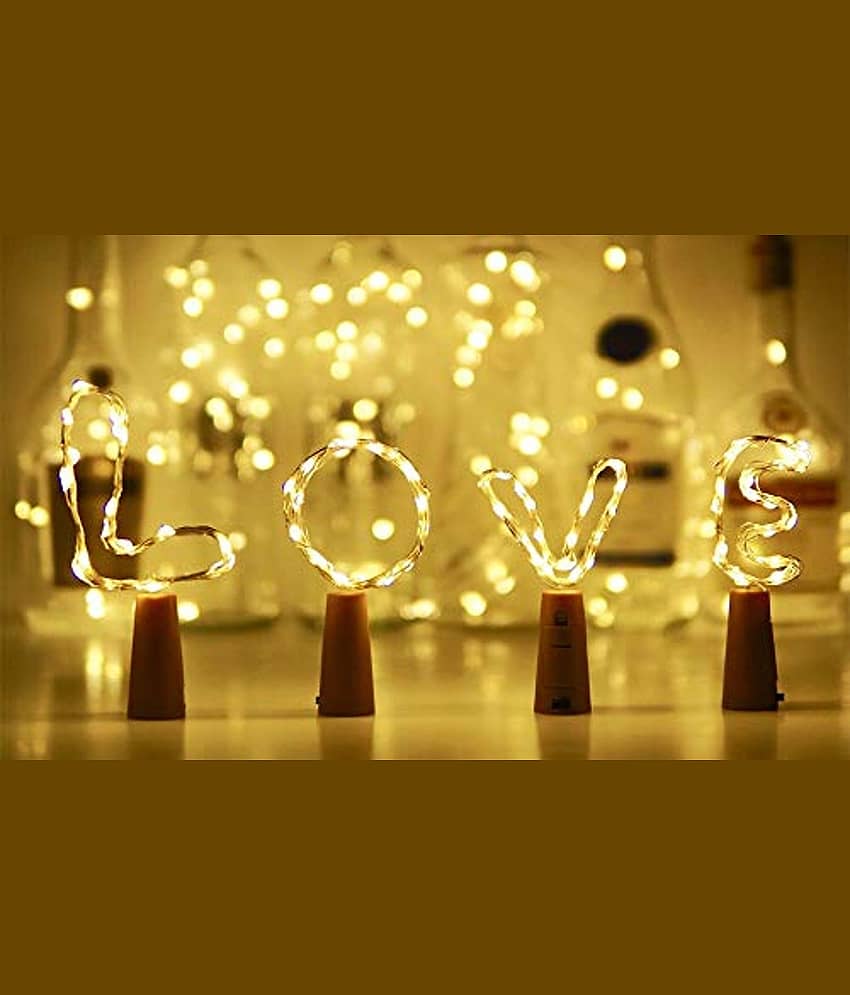 DAJUBHAI - Yellow 3Mtr String Light ( Pack of 6 ) view 2