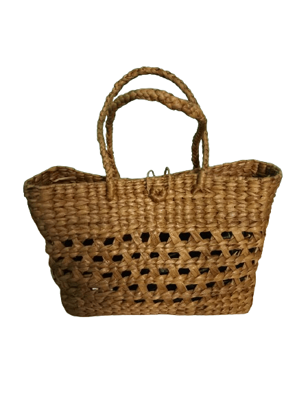 Asomi Water Hyacinth Handbag view 2