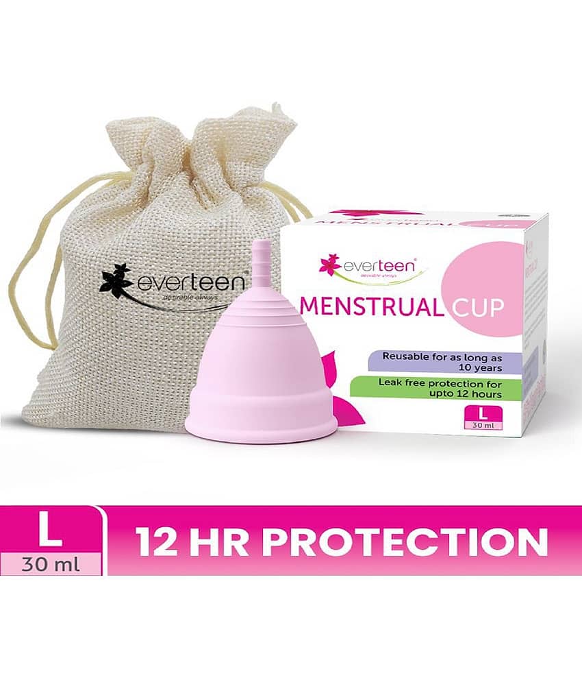 Everteen Silicone Reusable Menstrual Cup Large ( Pack of 1 ) view 2