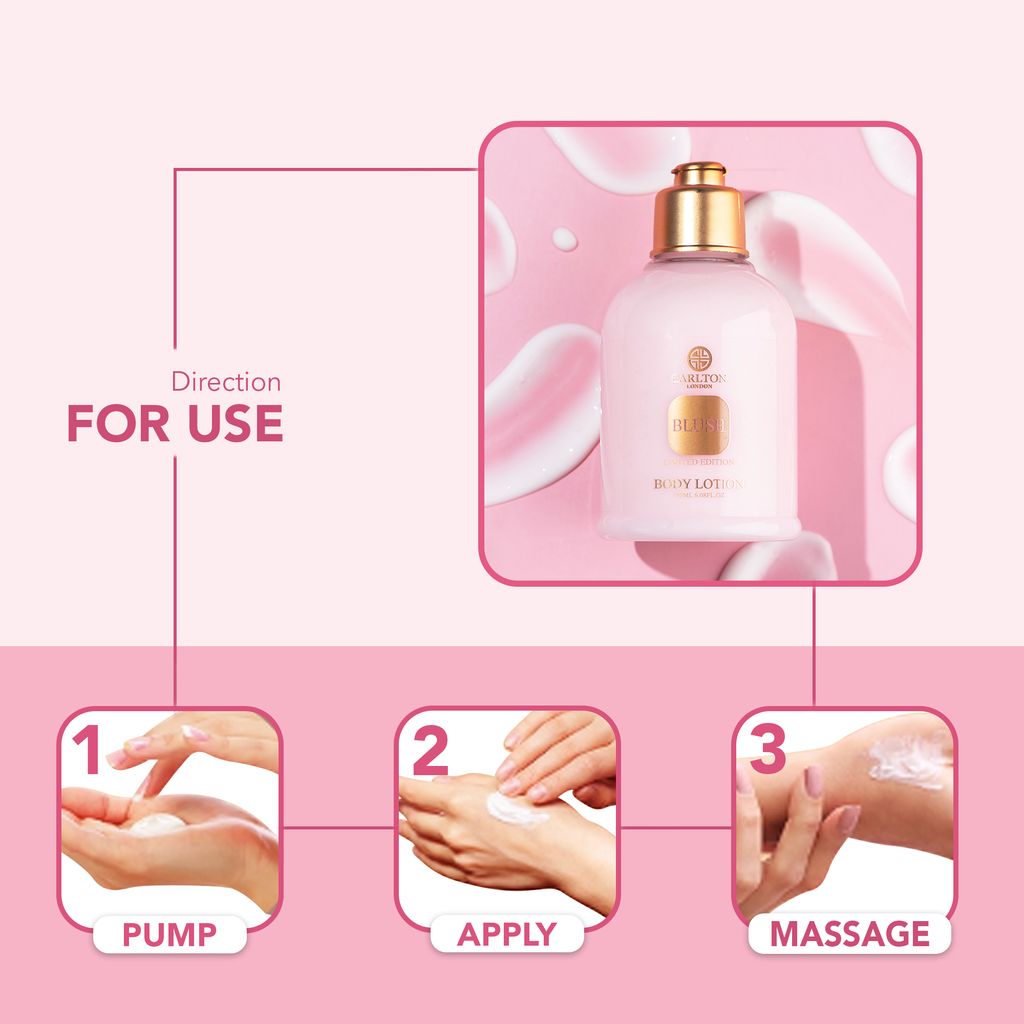 Carlton London Blush Body Lotion - 180ml view 2