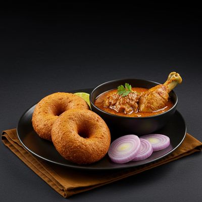 Vada With Chicken