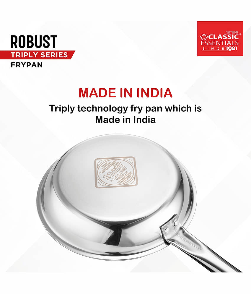 Classic Essentials - Triply Fry Pan Aluminium Non-Stick Fry Pan 1700 ml ( Pack of 1 ) view 2