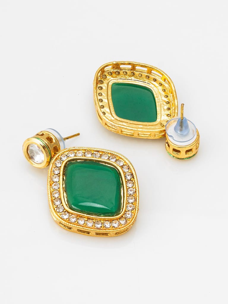 Morison Golden Sphere Earrings Minimalism Meets Elegance view 2