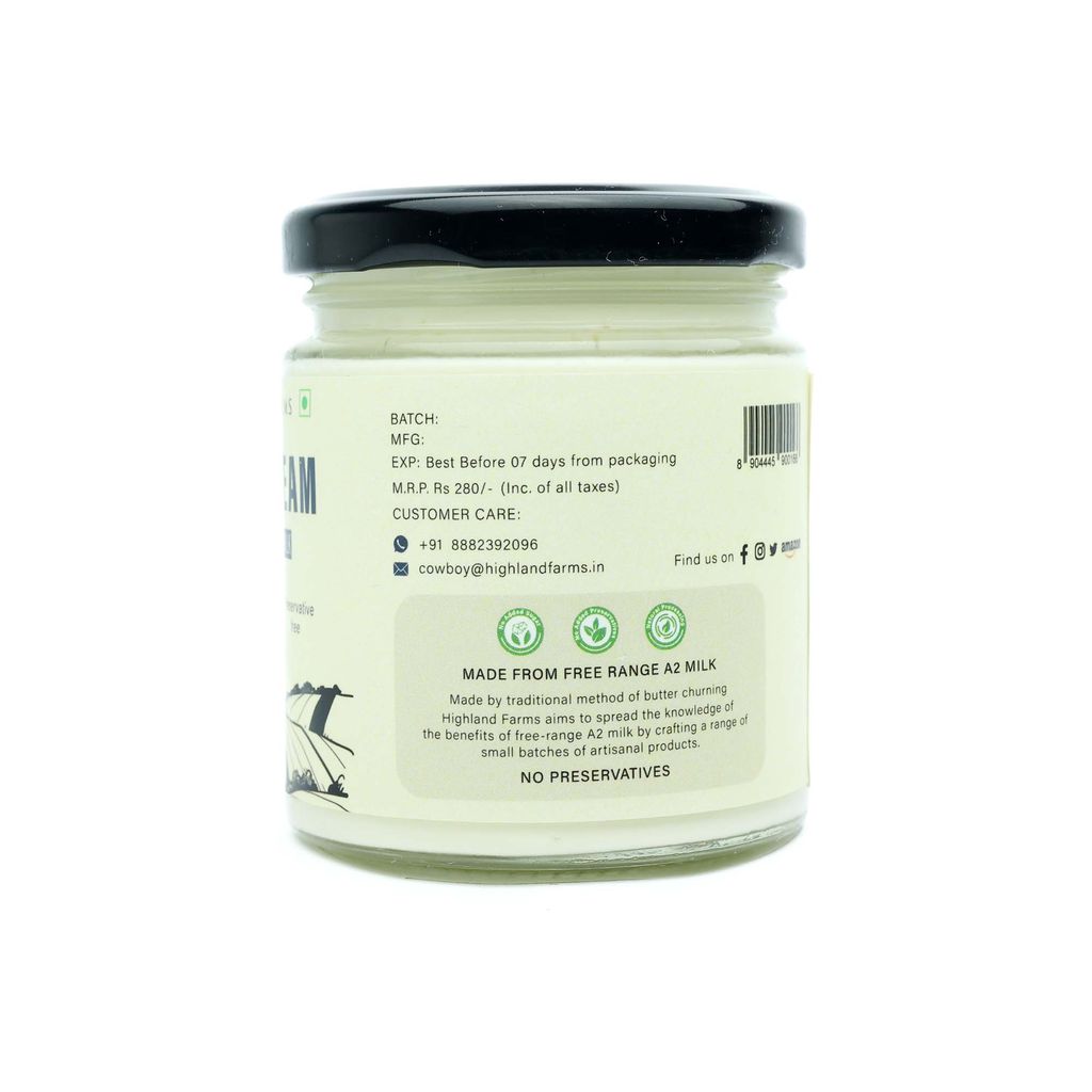 A2 Milk Fresh Cream 200G view 2