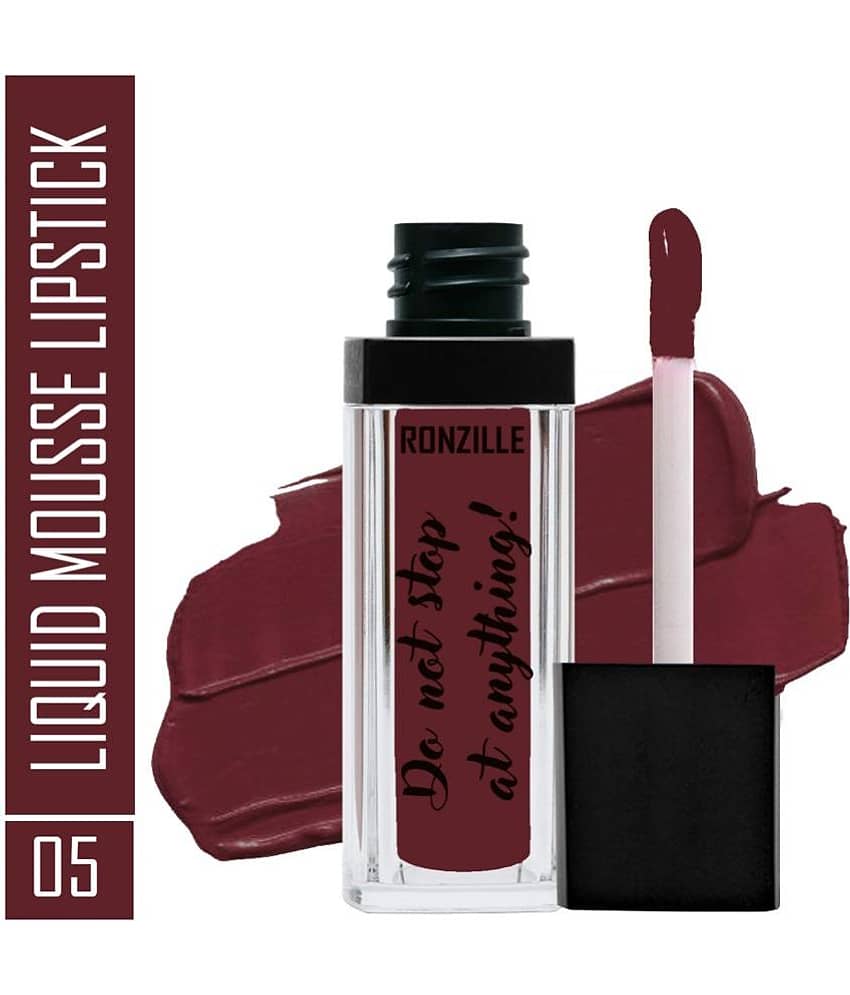 Ronzille - Fuchsia Pink Matte Lipstick 10 view 2