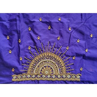 OMSAIFAB Cotton Silk Self Design Blouse Material view 2