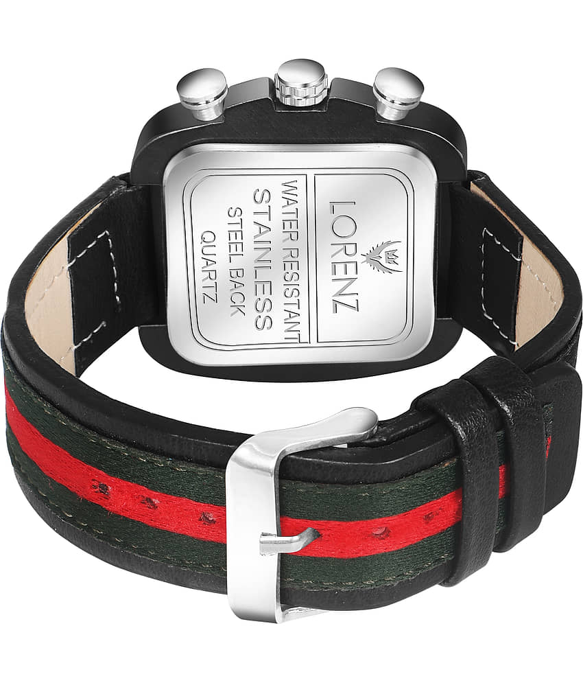 Lorenz Multicolor Leather Analog Men's Watch view 2