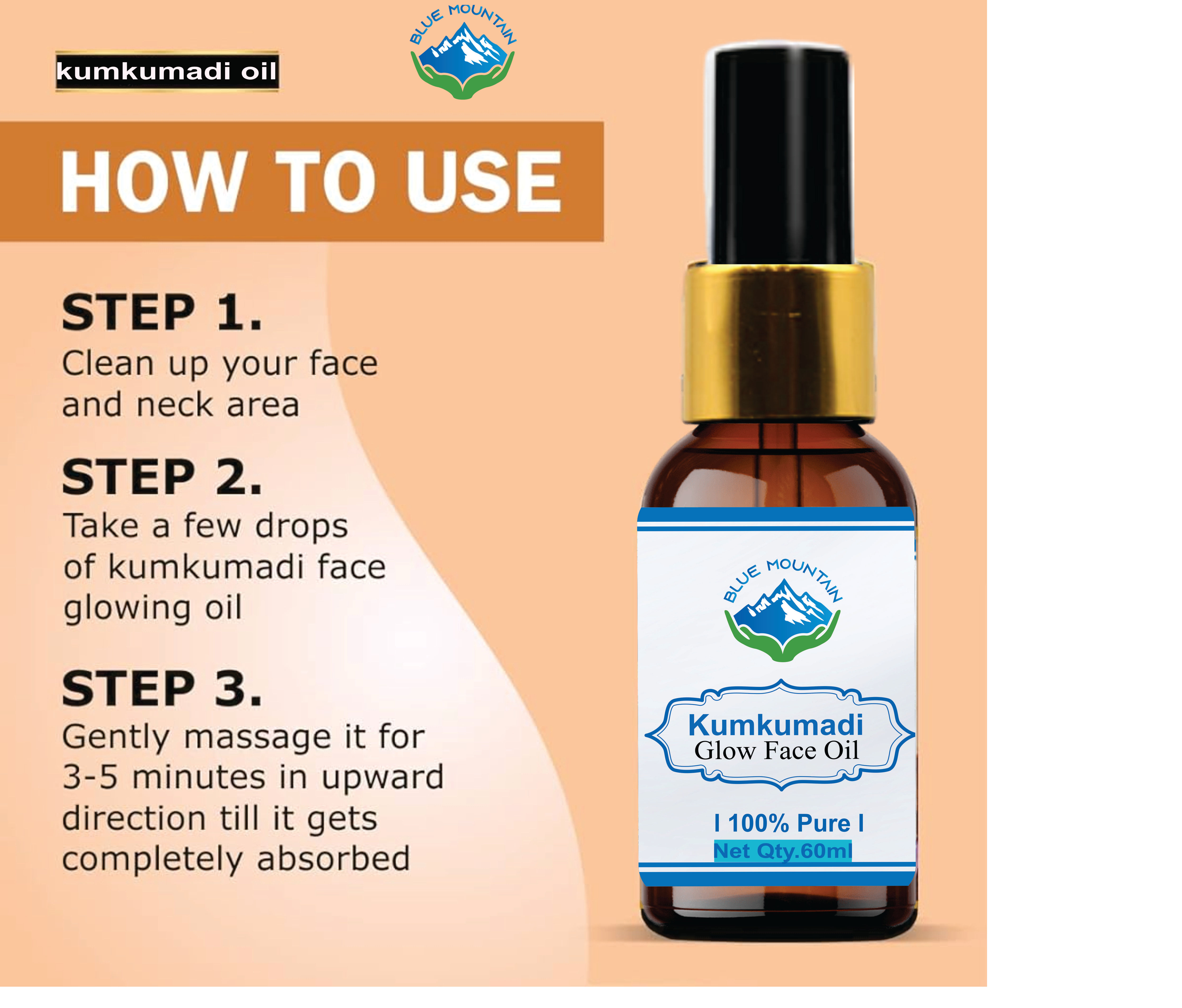 BLUE MOUNTAIN Kumkumadi Oil, 60 ml view 2