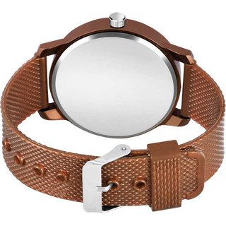 HRV Men's Round Dial Multi Strap Analog Watch view 2