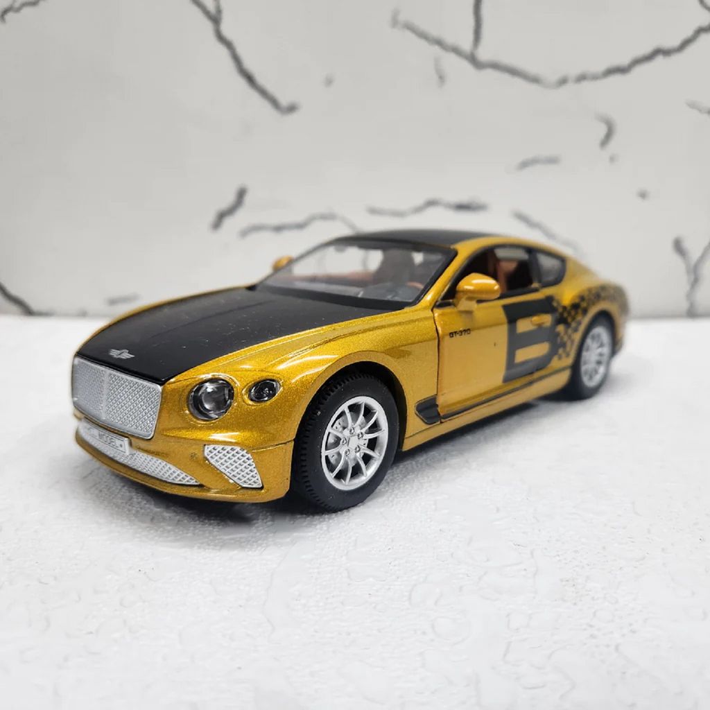 KTRS ENTERPRISE DieCast Zinc Alloy 1/24 Scale Bentlley Continental GT Coupe with for Openable Doors, Working Headlights Tail Lights 【Colors as Per Stock】 view 2
