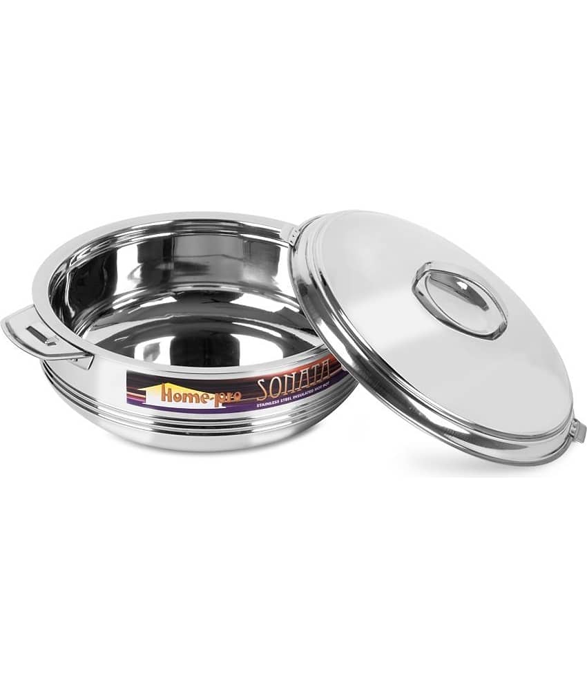 HomePro Casserole 2500Ml & Lighter Red Multicolor Steel Serve Casserole ( Set of 2 , 2500 mL ) view 2