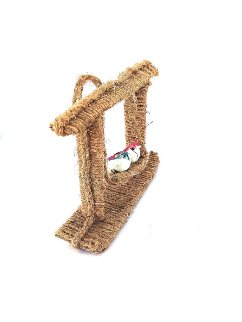 Handmade Bird Nest Hanging Decoration 3 view 2