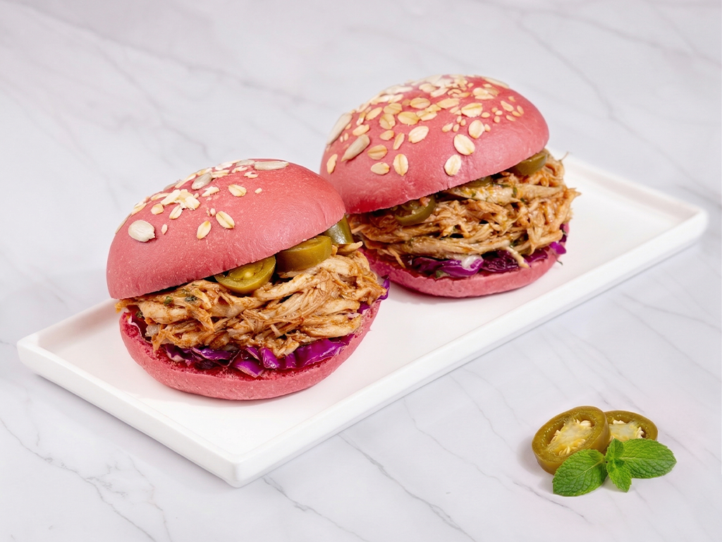Bbq chimi-chicken twins