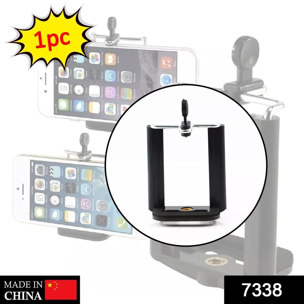 Mobile Holder Attachment For Selfie Stick and Mobile Tripods view 2