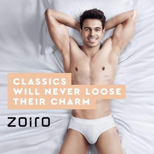 Zoiro Men's Soft Classic Pack of 2 Briefs view 2