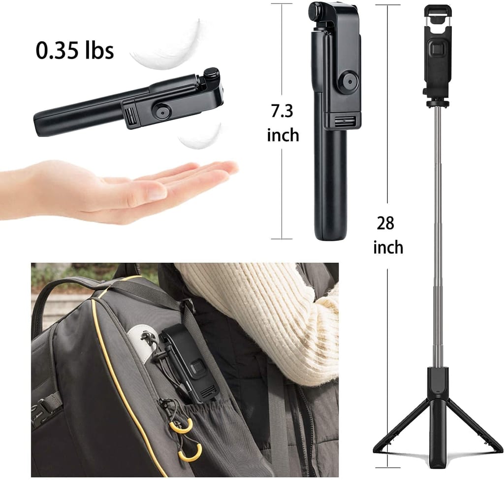XBLAZE Q07 BLUETOOTH INTEGRATED SELFIE STICK view 2
